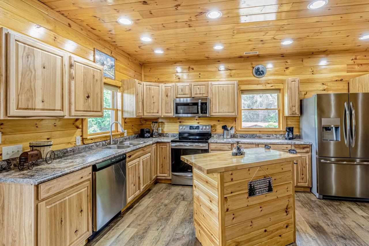 Hilltop Cabin Bryson City Extérieur photo