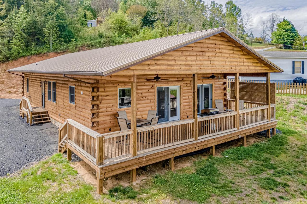 Hilltop Cabin Bryson City Extérieur photo